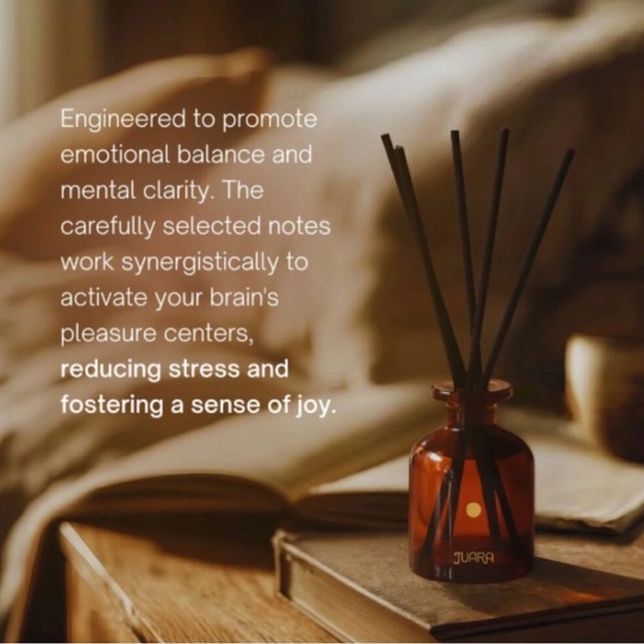 Candlenut Reed Diffuser - Brown - Picture 6 of 6